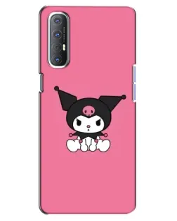 Чехол для OPPO Reno 3 Pro с картинкой «Хмурая Kuromi»