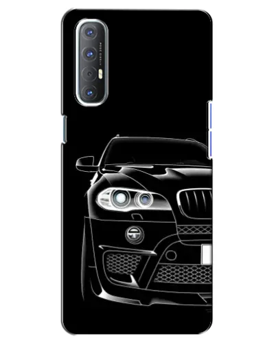 Чехол для OPPO Reno 3 Pro с картинкой «Темный силуэт BMW» Чехол для OPPO Reno 3 Pro с картинкой «Темный силуэт BMW»