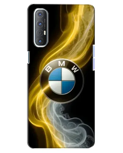 Чехол для OPPO Reno 3 Pro с картинкой «Золотистый дым BMW» Чехол для OPPO Reno 3 Pro с картинкой «Золотистый дым BMW»