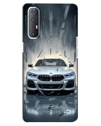 Чехол для OPPO Reno 3 Pro с картинкой «BMW в свете фар» Чехол для OPPO Reno 3 Pro с картинкой «BMW в свете фар»