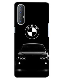 Чехол для OPPO Reno 3 Pro с картинкой «BMW — взгляд из темноты»