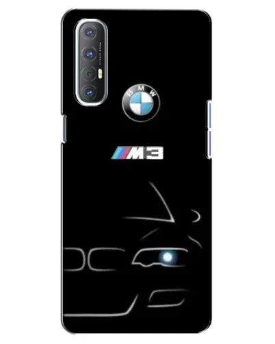 Чехол для OPPO Reno 3 Pro с картинкой «Минималистичный принт BMW M3» Чехол для OPPO Reno 3 Pro с картинкой «Минималистичный принт BMW M3»