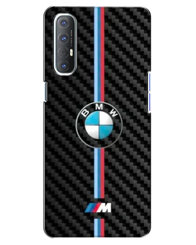 Чехол для OPPO Reno 3 Pro с картинкой «Эмблема BMW и карбон» Чехол для OPPO Reno 3 Pro с картинкой «Эмблема BMW и карбон»
