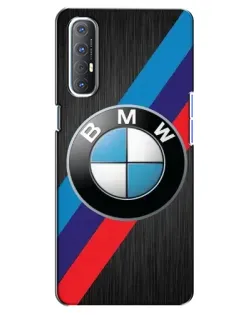Чехол для OPPO Reno 3 Pro с картинкой «BMW M-stripes стиль»