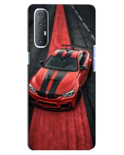 Чехол для OPPO Reno 3 Pro с картинкой «BMW на красной дорожке» Чехол для OPPO Reno 3 Pro с картинкой «BMW на красной дорожке»