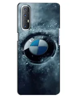 Чехол для OPPO Reno 3 Pro с картинкой «Логотип BMW — лед» Чехол для OPPO Reno 3 Pro с картинкой «Логотип BMW — лед»