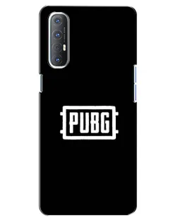 Чехол для OPPO Reno 3 Pro с картинкой «Лого BMW — металлический блеск»