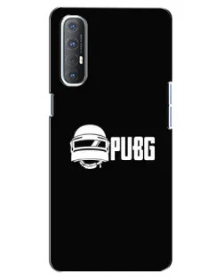 Чехол для OPPO Reno 3 Pro с картинкой «PUBG — классический лого»