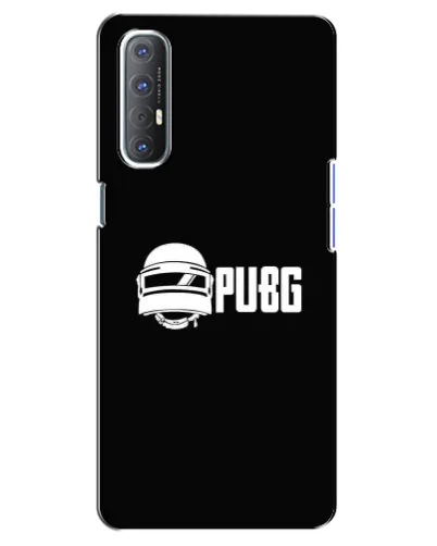 Чехол для OPPO Reno 3 Pro с картинкой «PUBG — классический лого»