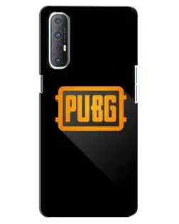 Чехол для OPPO Reno 3 Pro с картинкой «PUBG — рамка лого»