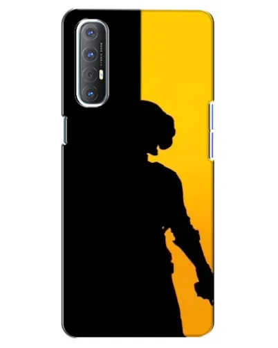 Чехол для OPPO Reno 3 Pro с картинкой «Тень воина PUBG»