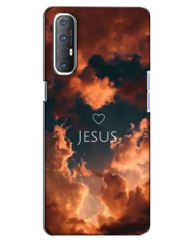 Чехол для OPPO Reno 3 Pro с картинкой «Сияние Имени Jesus» Чехол для OPPO Reno 3 Pro с картинкой «Сияние Имени Jesus»