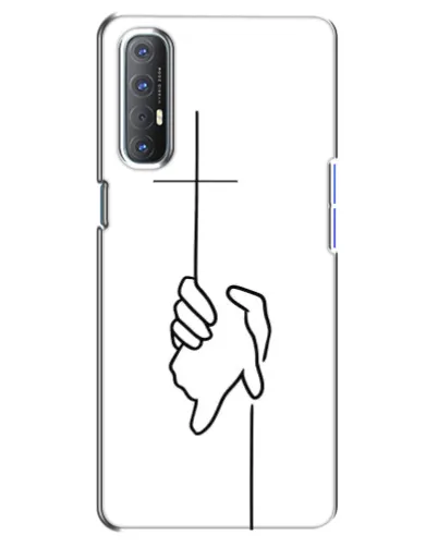 Чехол для OPPO Reno 3 Pro с картинкой «Рука держит» Чехол для OPPO Reno 3 Pro с картинкой «Рука держит»