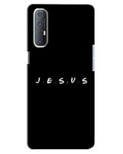 Чехол для OPPO Reno 3 Pro с картинкой «Точки веры J.E.S.U.S.»
