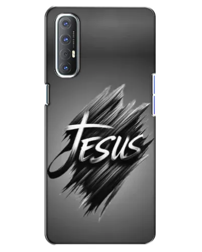 Чехол для OPPO Reno 3 Pro с картинкой «Надпись Jesus Graffiti» Чехол для OPPO Reno 3 Pro с картинкой «Надпись Jesus Graffiti»