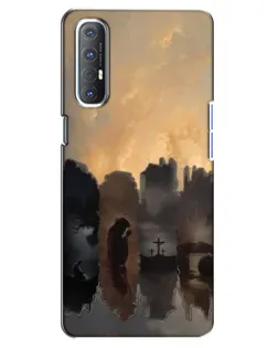 Чехол для OPPO Reno 3 Pro с картинкой «Дорога к вере»