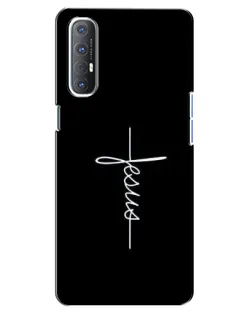Чехол для OPPO Reno 3 Pro с картинкой «Тонкая линия веры»