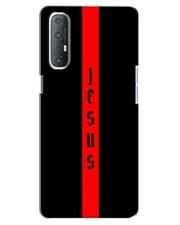 Чехол для OPPO Reno 3 Pro с картинкой «Красная линия веры»