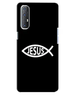 Чехол для OPPO Reno 3 Pro с картинкой «Классический Jesus»