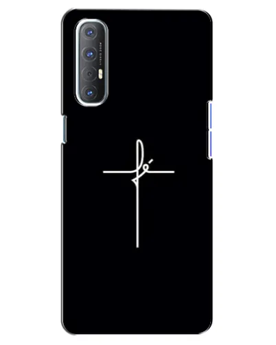 Чохол для OPPO Reno 3 Pro з картинкою «Тонкий хрест» Чохол для OPPO Reno 3 Pro з картинкою «Тонкий хрест»