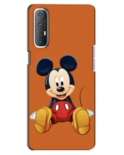 Чехол для OPPO Reno 3 Pro с картинкой «Микки отдыхает»