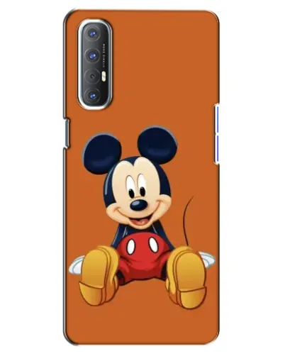 Чехол для OPPO Reno 3 Pro с картинкой «Микки отдыхает»