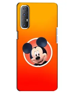 Чехол для OPPO Reno 3 Pro с картинкой «Mickey в круге»