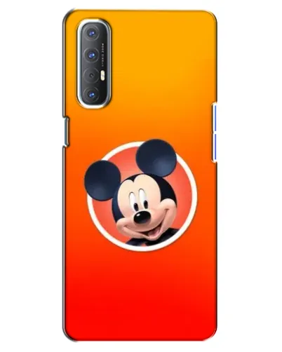 Чехол для OPPO Reno 3 Pro с картинкой «Mickey в круге»