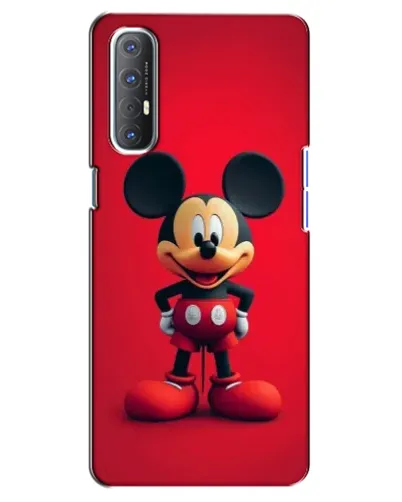 Чехол для OPPO Reno 3 Pro с картинкой «Mickey в полный рост»