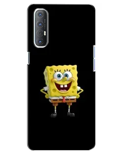 Чехол для OPPO Reno 3 Pro с картинкой «Классический Губка Боб»