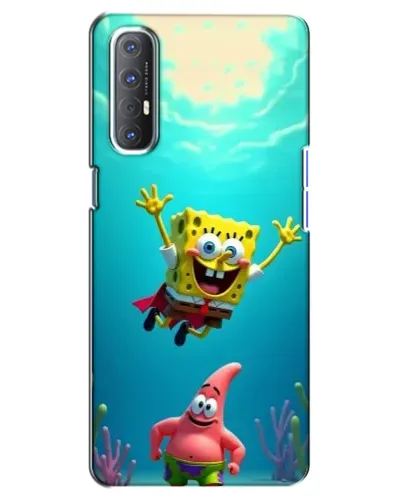 Чехол для OPPO Reno 3 Pro с картинкой «Спанч Боб под водой» Чехол для OPPO Reno 3 Pro с картинкой «Спанч Боб под водой»