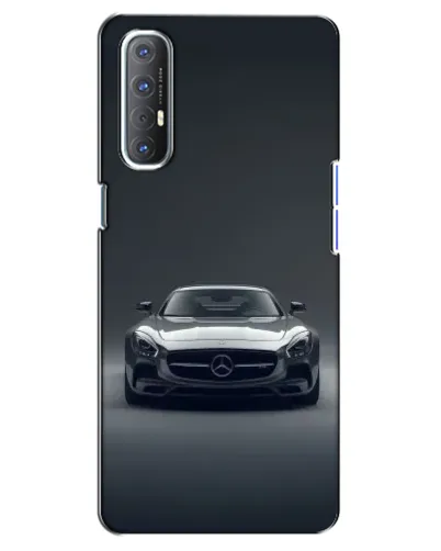 Чехол для OPPO Reno 3 Pro с картинкой «Mercedes на черном» Чехол для OPPO Reno 3 Pro с картинкой «Mercedes на черном»
