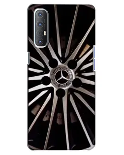 Чехол для OPPO Reno 3 Pro с картинкой «Диск Mercedes»