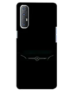 Чехол для OPPO Reno 3 Pro с картинкой «Mercedes Stealth Look»