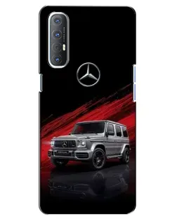 Чехол для OPPO Reno 3 Pro с картинкой «Mercedes G-Class красный»