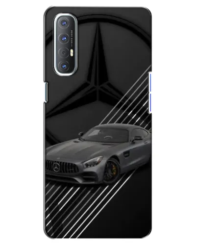 Чехол для OPPO Reno 3 Pro с картинкой «Mercedes AMG — графика» Чехол для OPPO Reno 3 Pro с картинкой «Mercedes AMG — графика»