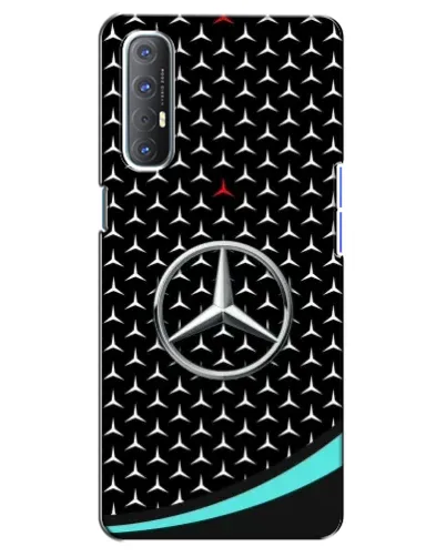 Чехол для OPPO Reno 3 Pro с картинкой «Mercedes — бирюзовый акцент» Чехол для OPPO Reno 3 Pro с картинкой «Mercedes — бирюзовый акцент»