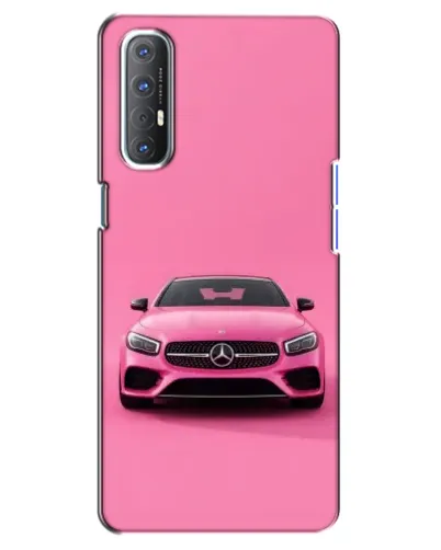 Чехол для OPPO Reno 3 Pro с картинкой «Розовый Mercedes AMG» Чехол для OPPO Reno 3 Pro с картинкой «Розовый Mercedes AMG»