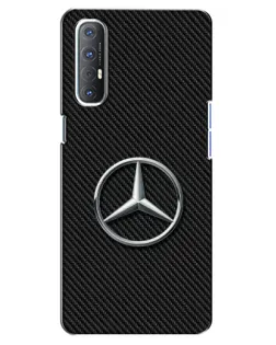 Чехол для OPPO Reno 3 Pro с картинкой «Карбоновый Mercedes стиль» Чехол для OPPO Reno 3 Pro с картинкой «Карбоновый Mercedes стиль»