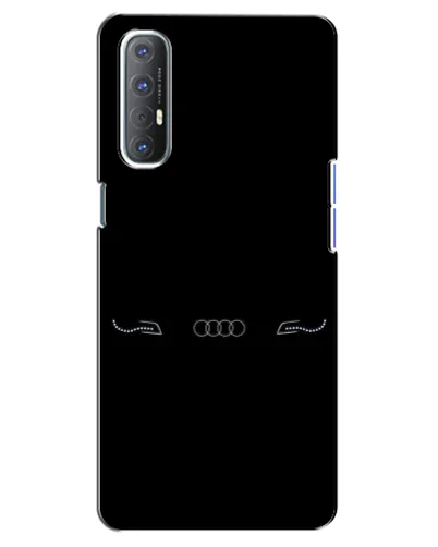 Чехол для OPPO Reno 3 Pro с картинкой «Audi — световой подпись» Чехол для OPPO Reno 3 Pro с картинкой «Audi — световой подпись»