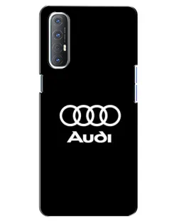 Чехол для OPPO Reno 3 Pro с картинкой «Классическое лого Audi»