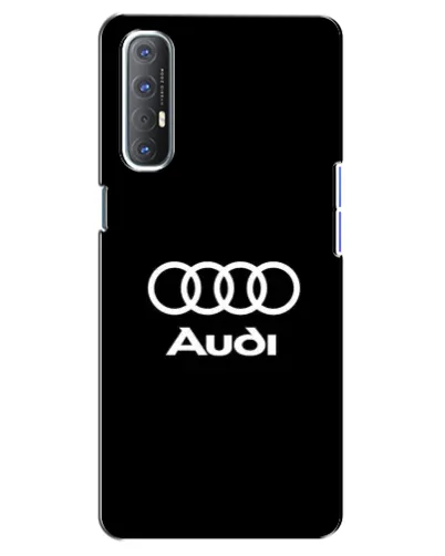 Чехол для OPPO Reno 3 Pro с картинкой «Классическое лого Audi» Чехол для OPPO Reno 3 Pro с картинкой «Классическое лого Audi»