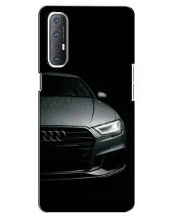 Чехол для OPPO Reno 3 Pro с картинкой «Audi — детализация кузова»