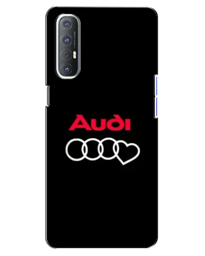 Чехол для OPPO Reno 3 Pro с картинкой «Логотип Audi Heart» Чехол для OPPO Reno 3 Pro с картинкой «Логотип Audi Heart»