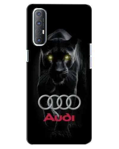 Чехол для OPPO Reno 3 Pro с картинкой «Пантера и Audi» Чехол для OPPO Reno 3 Pro с картинкой «Пантера и Audi»