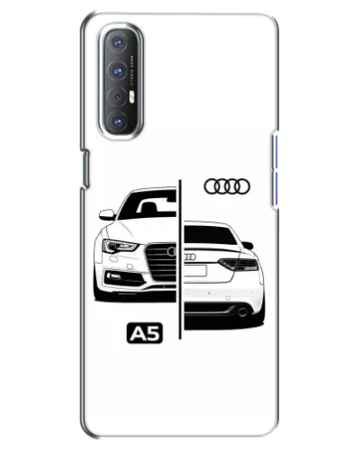Чехол для OPPO Reno 3 Pro с картинкой «Audi — контрастный дизайн» Чехол для OPPO Reno 3 Pro с картинкой «Audi — контрастный дизайн»