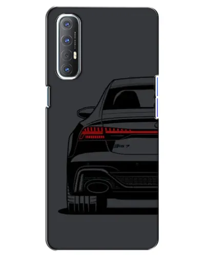 Чехол для OPPO Reno 3 Pro с картинкой «Задняя часть Audi — арт» Чехол для OPPO Reno 3 Pro с картинкой «Задняя часть Audi — арт»