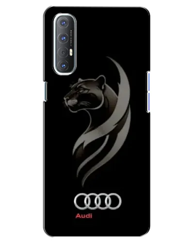 Чехол для OPPO Reno 3 Pro с картинкой «Графика — пантера и Audi» Чехол для OPPO Reno 3 Pro с картинкой «Графика — пантера и Audi»