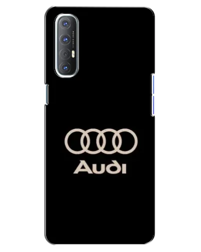 Чехол для OPPO Reno 3 Pro с картинкой «Audi — золотой логотип» Чехол для OPPO Reno 3 Pro с картинкой «Audi — золотой логотип»