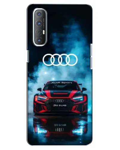 Чехол для OPPO Reno 3 Pro с картинкой «Audi Sport — неон» Чехол для OPPO Reno 3 Pro с картинкой «Audi Sport — неон»